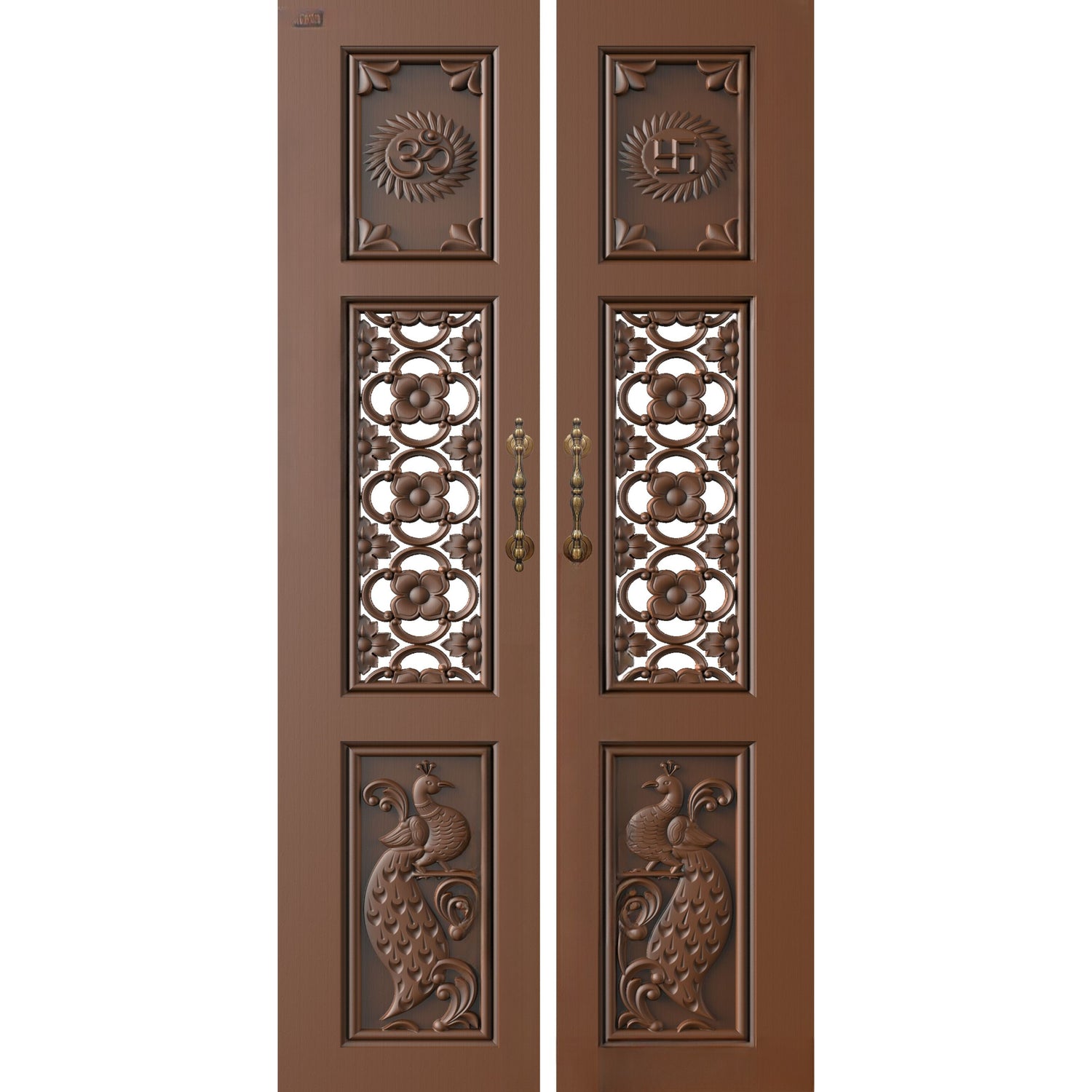 WOODEN DOUBLE DOOR