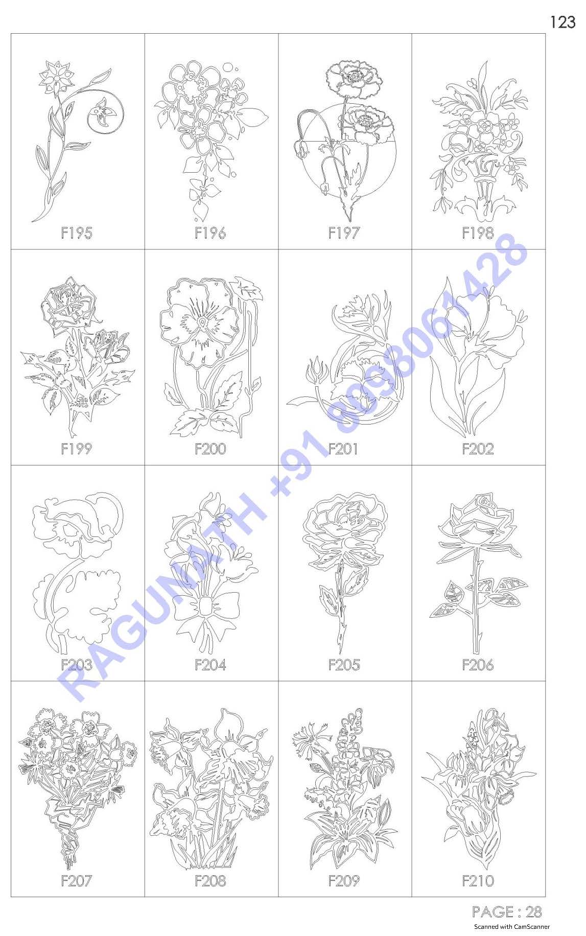 FLORAL V BIT EDITION 1