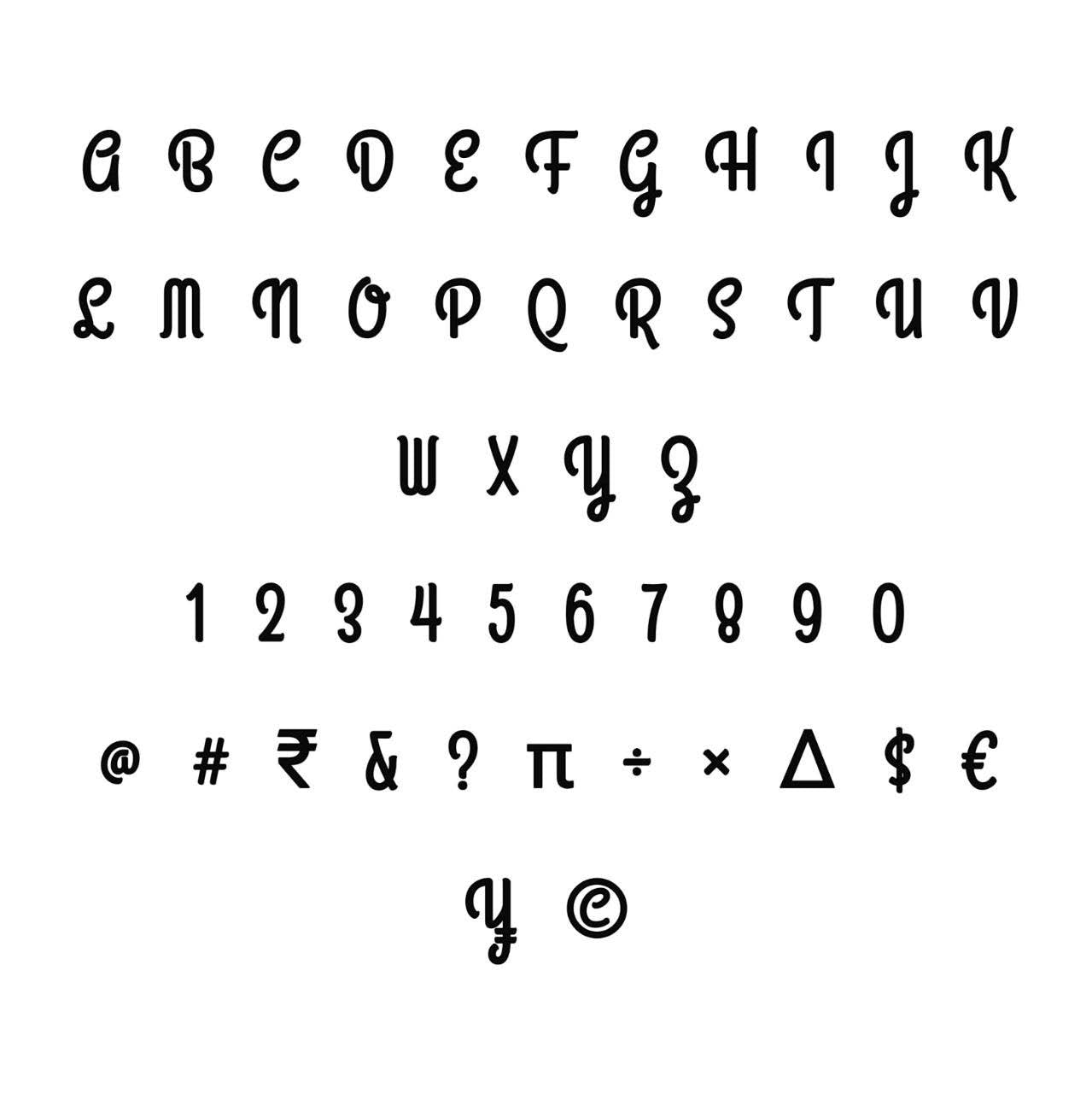 FONT EDITION 1