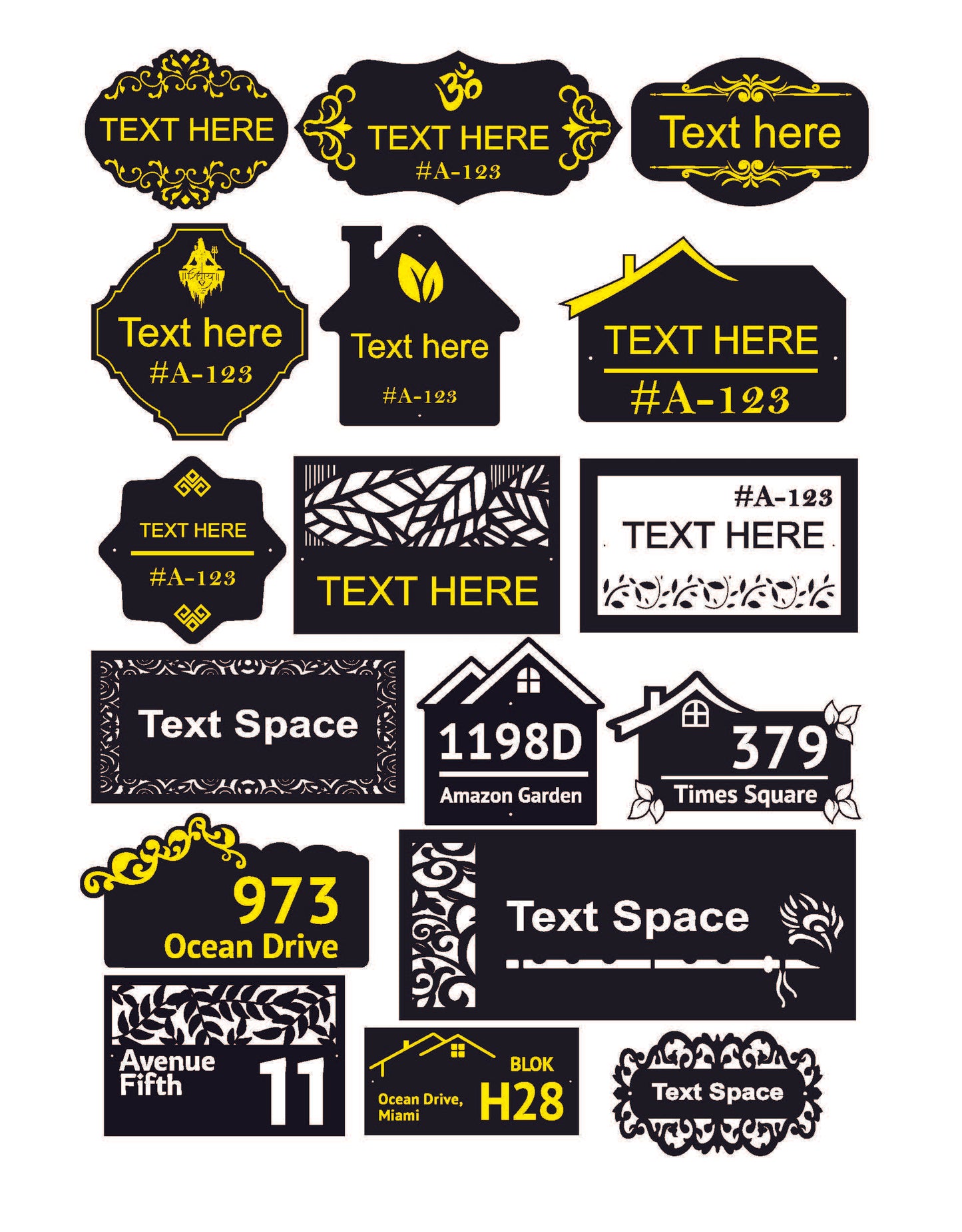 NAME PLATE EDITION 1