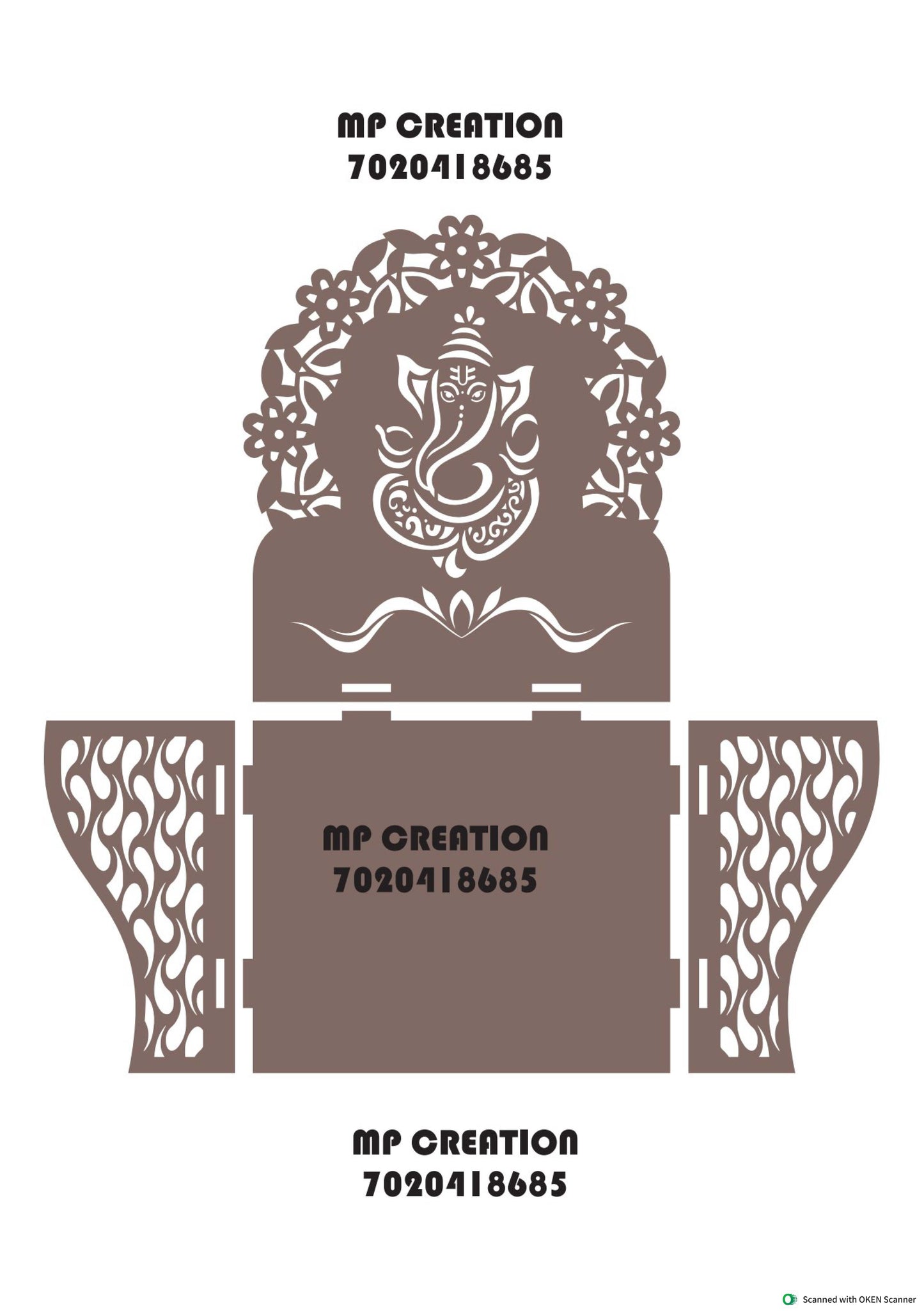 2D TEMPLE ( POOJA ROOM ) EDITION 3